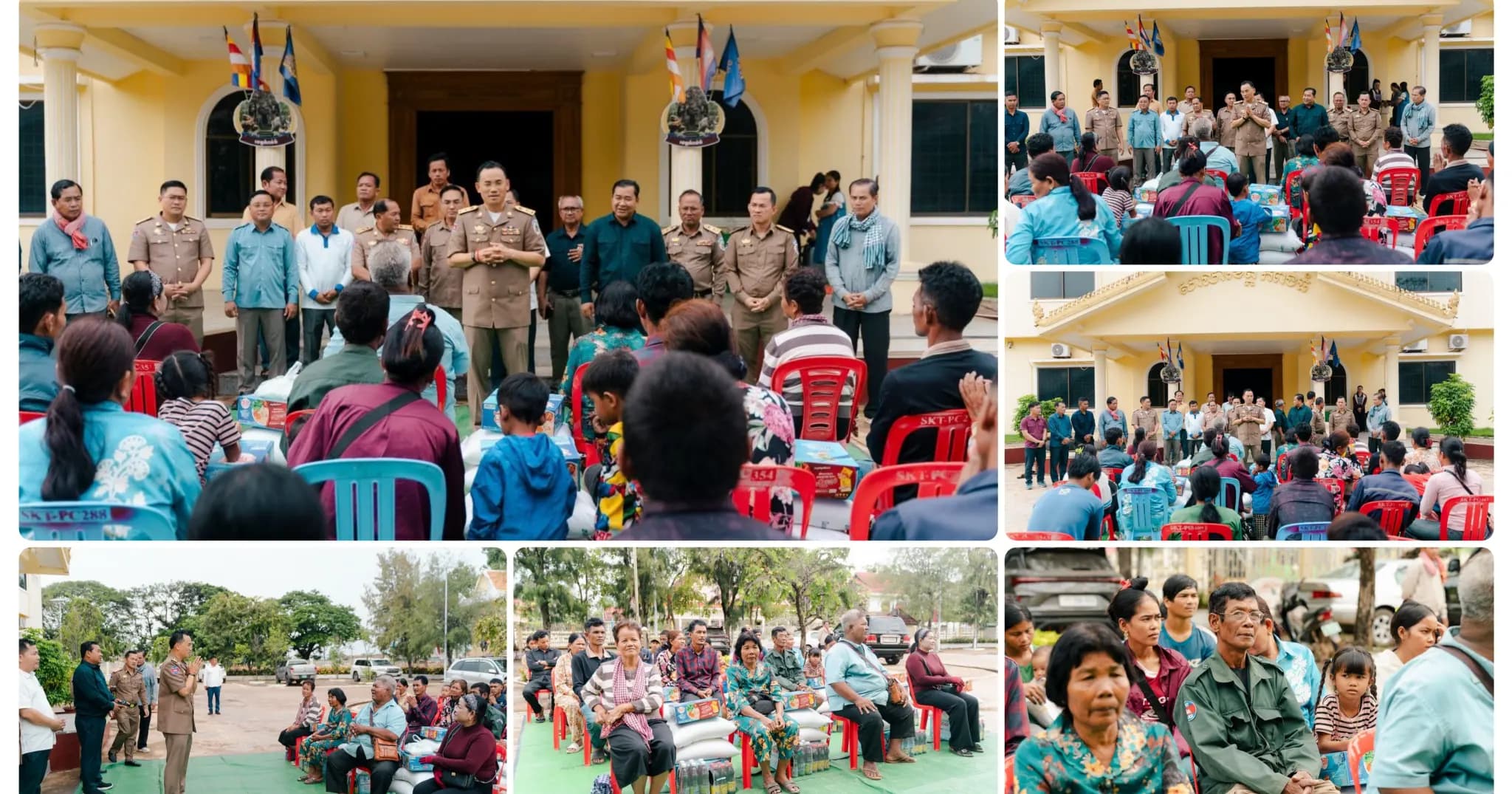 ឯកឧត្តម នួន ផារ័ត្ន ជួបសំណេះសំណាល និងជូនដំណើរប្រជាពលរដ្ឋដែលទទួលបានដី និងផ្ទះ ត្រៀមទៅតាំងទីលំនៅក្នុងខេត្តស្ទឹងត្រែង