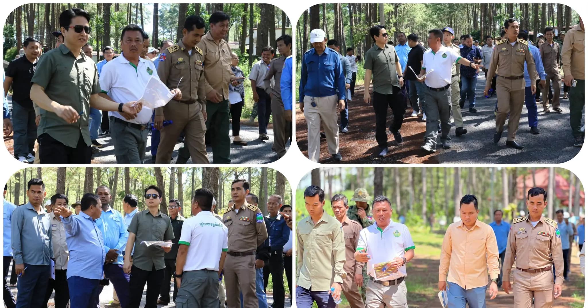 លោក ងួន វាសនា អភិបាលរងខេត្តកំពង់ស្ពឺ ចុះពិនិត្យទីតាំងរៀបចំ «ពិធីបុណ្យភ្នំ» នៅឧទ្យានជាតិព្រះសុរាម្រិត-កុសុមៈ «គីរីរម្យ»
