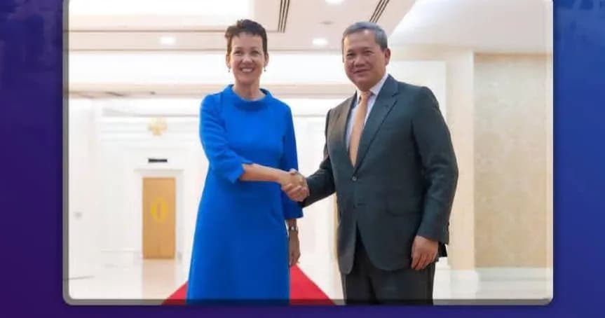 លោកជំទាវឯកអគ្គរដ្ឋទូតអាល្លឺម៉ង់វាយតម្លៃខ្ពស់ចំពោះកិច្ចសហប្រតិបត្តិការដ៏ល្អរវាងអាល្លឺម៉ង់ និងកម្ពុជា