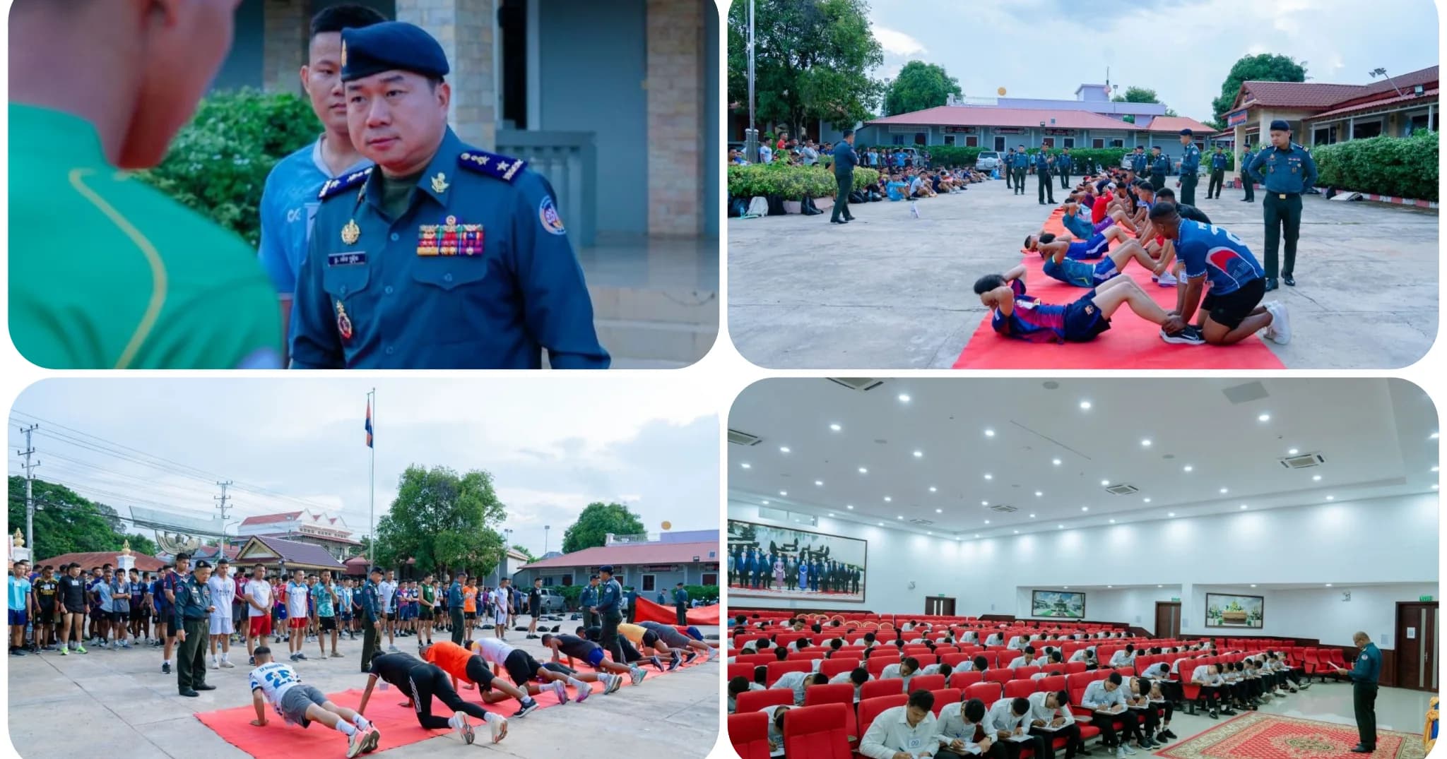 លោកឧត្តមសេនីយ៍ត្រី ម៉េង ស្រ៊ុន មេបញ្ជាការ កងរាជអាវុធហត្ថខេត្តកំពង់ស្ពឺ បានដឹកនាំក្រុមការងារកងរាជអាវុធហត្ថ ចុះត្រួតពិនិត្យលក្ខណៈសម្បត្តិការប្រឡងធ្វើតេស្តសមត្ថភាពបេក្ខជន ដែលបានដាក់ពាក្យប្រឡងចូលបម្រើការងារក្នុងក្របខ័ណ្ឌកងរាជអាវុធហត្ថសម្រាប់ឆ្នាំ២០២៦...