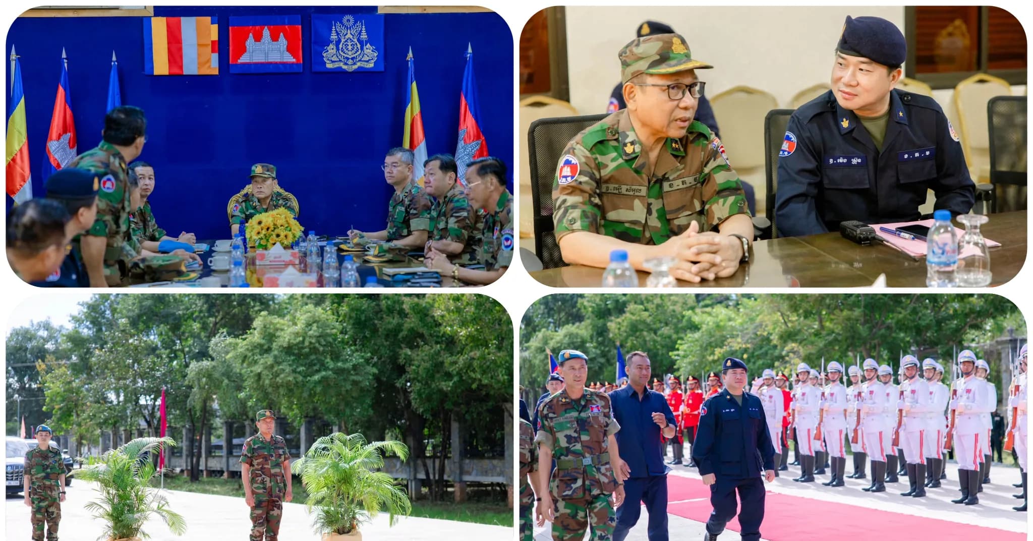 លោកឧត្តមសេនីយ៍ត្រី ម៉េង ស្រ៊ុន បានអញ្ជើញ​ដឹកនាំ​កម្លាំង​ជំនាញ​កងរាជ​អាវុធហត្ថ​ខេត្តកំពង់ស្ពឺ ចូលរួមកិច្ចប្រជុំផែនការការពារសន្តិសុខ សណ្ដាប់ធ្នាប់ និងសុវត្ថិភាព ព្រមទាំងចុះត្រួតពិនិត្យទីតាំងជាក់ស្តែង ដើម្បីត្រៀមរៀបចំកម្លាំង និងមធ្យោបាយការពារសន្តិសុខ ក្នុងពិធីសម្ពោធដាក់ឱ្យប្រើប្រាស់ជាផ្លូវការ