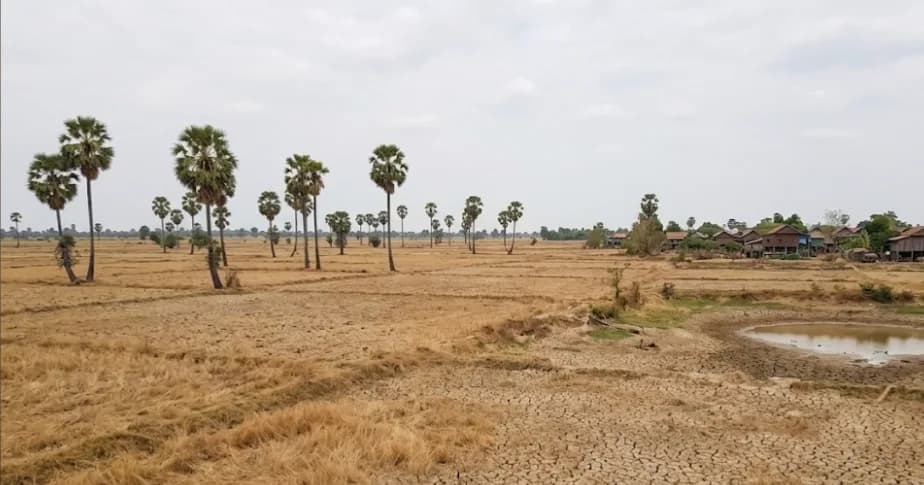 សេចក្តីជូនដំណឹងអំពីភាពរាំងស្ងួត ក្នុងខេត្តកំពង់ស្ពឺ