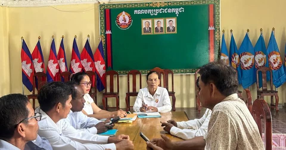 រៀបចំបញ្ជីឈ្មោះបេក្ខជនឈរឈ្មោះបោះឆ្នោជ្រើសរើសក្រុមប្រឹក្សាឃុំ សង្កាត់ អាណត្តិទី៦ ឆ្នាំ២០២៧ នៅស្នាក់ការគណបក្សឃុំមហាឫស្សី ស្រុកគងពិសី
