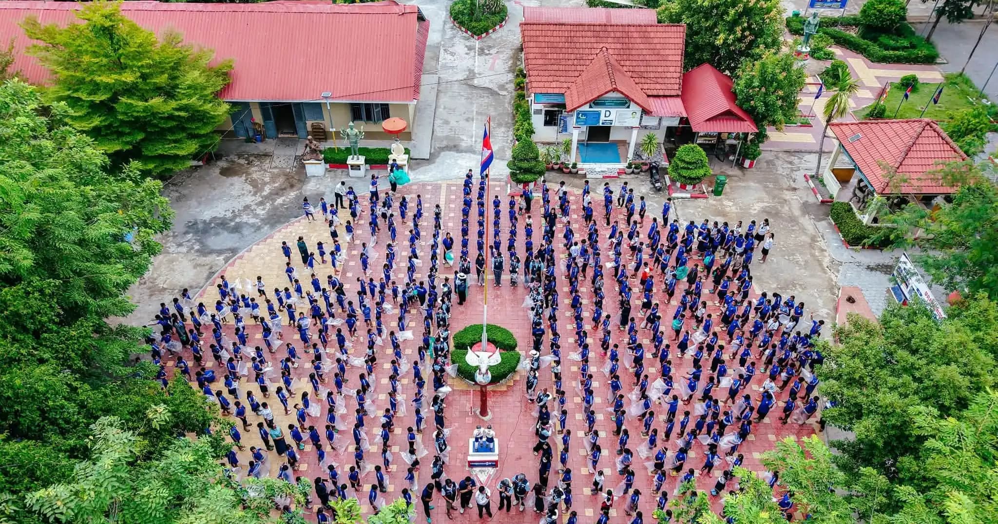 Event and date: August 7, 2026 at Peace Primary School (Chbar Mon City, Kampong Speu Province).
