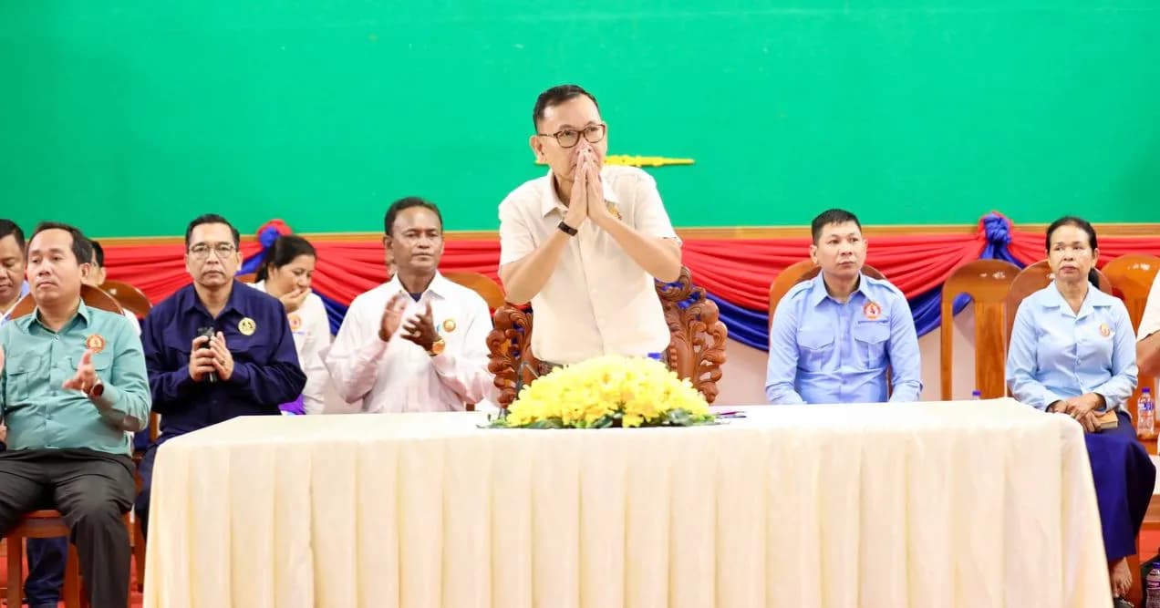 គណបក្សប្រជាជនកម្ពុជាស្រុកគងពិសី បើកកិច្ចប្រជុំបូកសរុបលទ្ធផលការងារប្រចាំខែតុលា និងកំណត់ទិសដៅបន្តសម្រាប់ខែវិច្ឆិកា