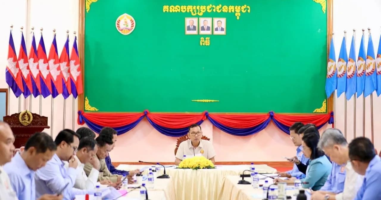 កិច្ចប្រជុំពិភាក្សាលើបញ្ជីឈ្មោះបេក្ខភាពបោះឆ្នោតជ្រើសរើសក្រុមប្រឹក្សាឃុំ សង្កាត់ អាណត្តិទី៦
