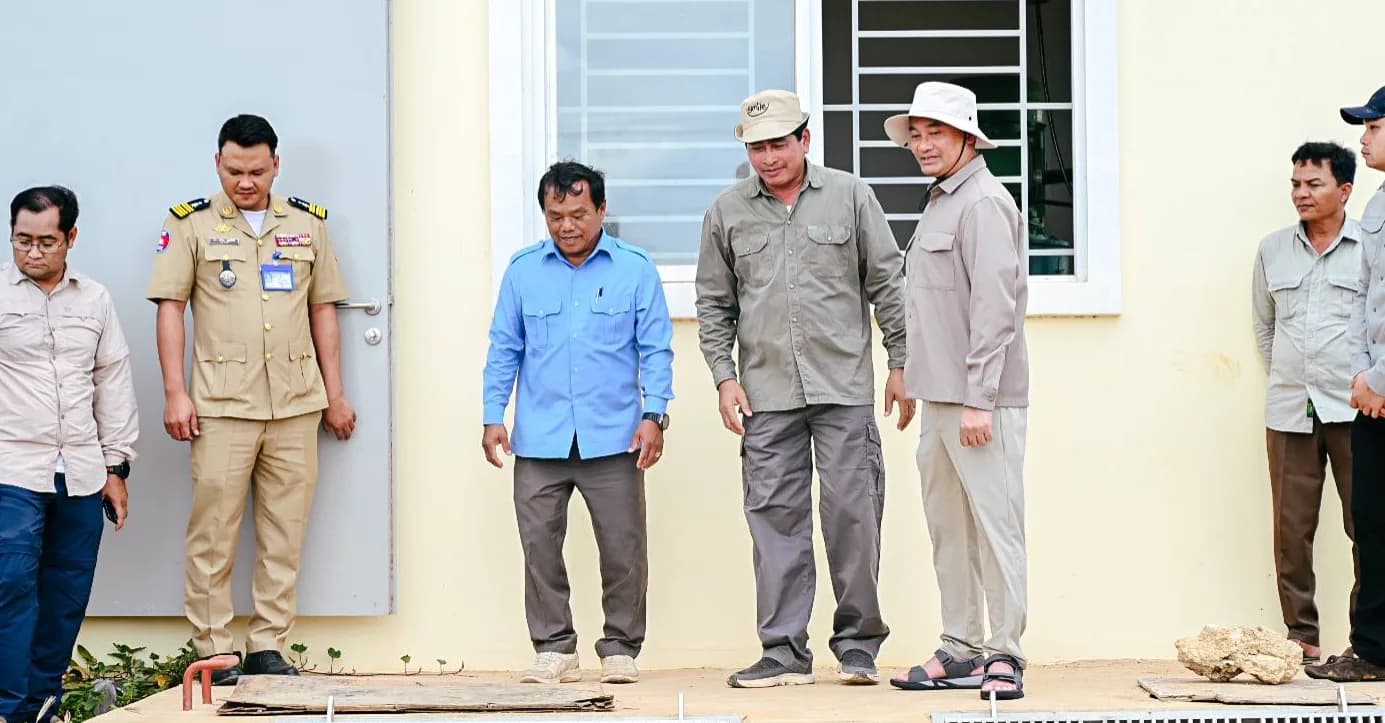 កម្រិតកម្ពស់ទឹកតាមខ្នងទំនប់នានាក្នុងខេត្តកំពង់ស្ពឺ